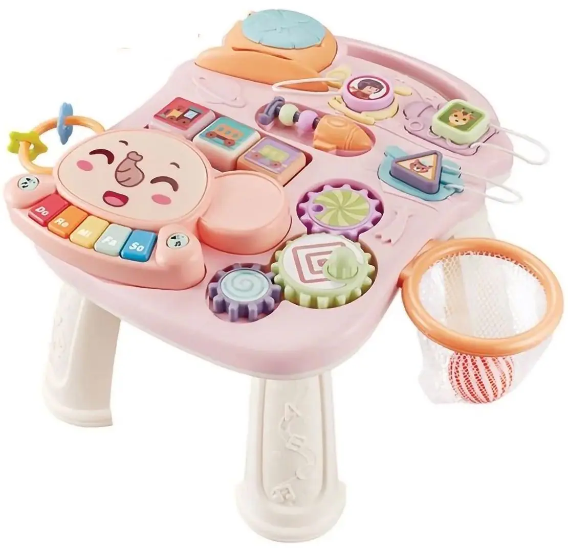 Ходунок интерактивный 3в1 Kikka Boo Play & Grow (Pink)