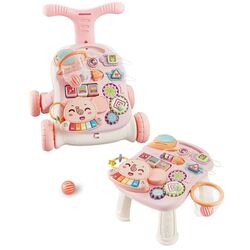 Ходунок интерактивный 3в1 Kikka Boo Play & Grow (Pink) Thumb