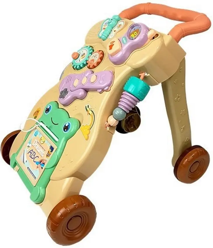 Premergator interactiv LeanToys 6669 (Beige/Brown) - 2