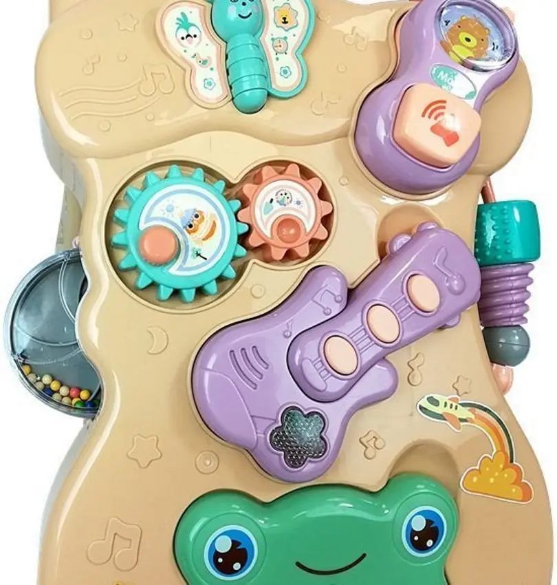 Premergator interactiv LeanToys 6669 (Beige/Brown) - 3