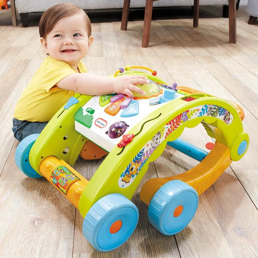 Ходунок интерактивный 3в1 Little Tikes Light N Go (Green/Orange) - 7
