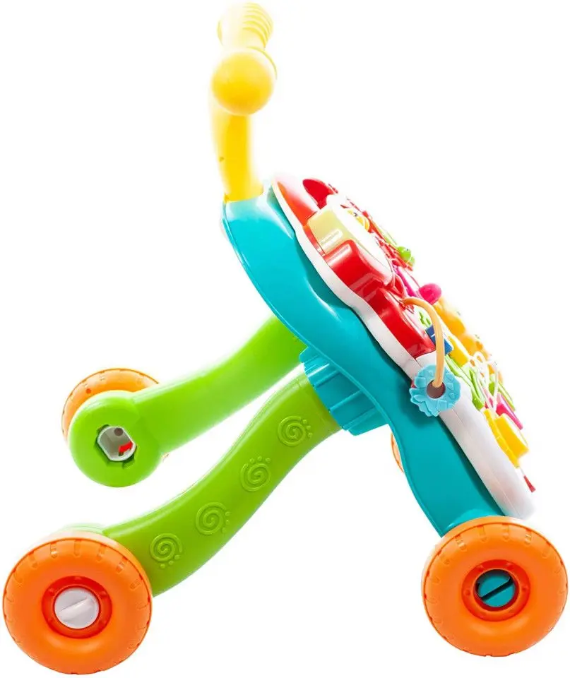 Premergator interactiv 2in1 MalPlay Musical Stroller (Yellow/Blue)