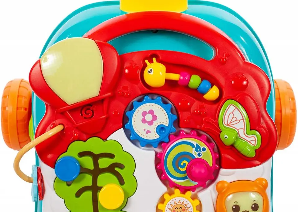 Premergator interactiv 2in1 MalPlay Musical Stroller (Yellow/Blue)