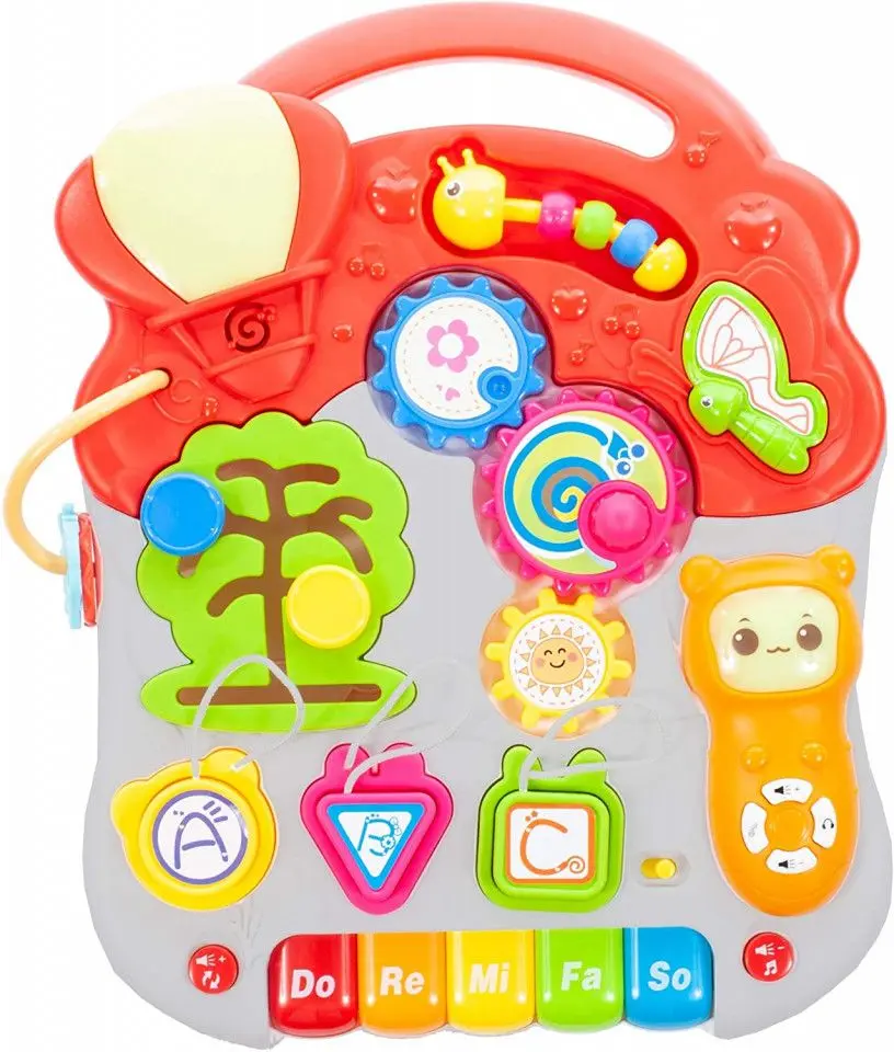 Premergator interactiv 2in1 MalPlay Musical Stroller (Yellow/Blue)