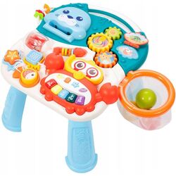 Ходунки интерактивные 2в1 MalPlay Walker And Active Table (White/Blue) Thumb