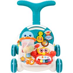 Ходунки интерактивные 2в1 MalPlay Walker And Active Table (White/Blue) Thumb