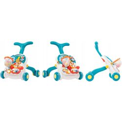 Ходунки интерактивные 2в1 MalPlay Walker And Active Table (White/Blue) Thumb