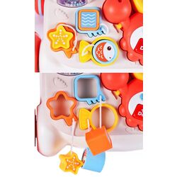 Premergator interactiv 2in1 MalPlay Walker And Active Table (White/Red) Thumb