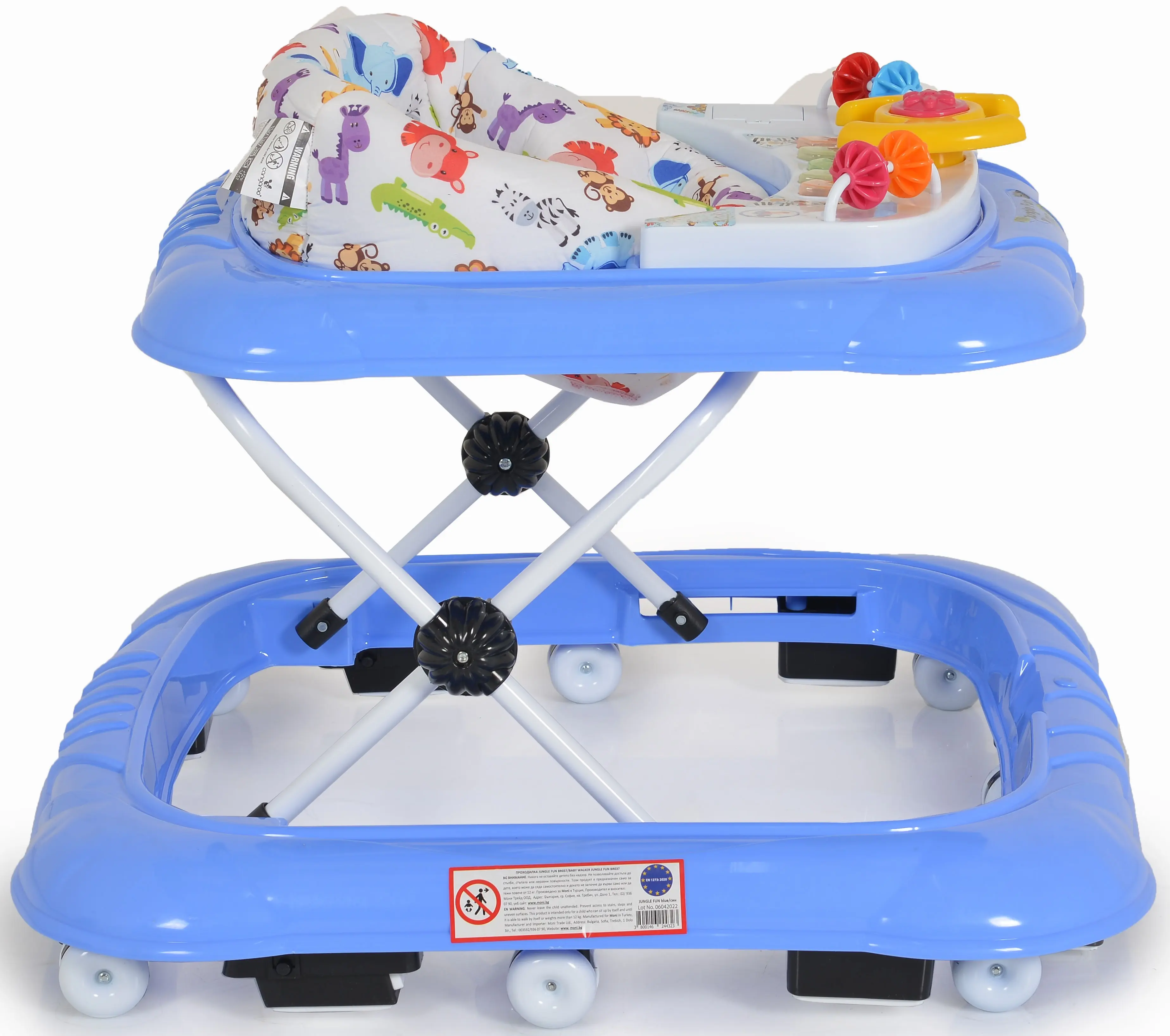 Ходунок Moni Jungle Fun (Blue) - 2