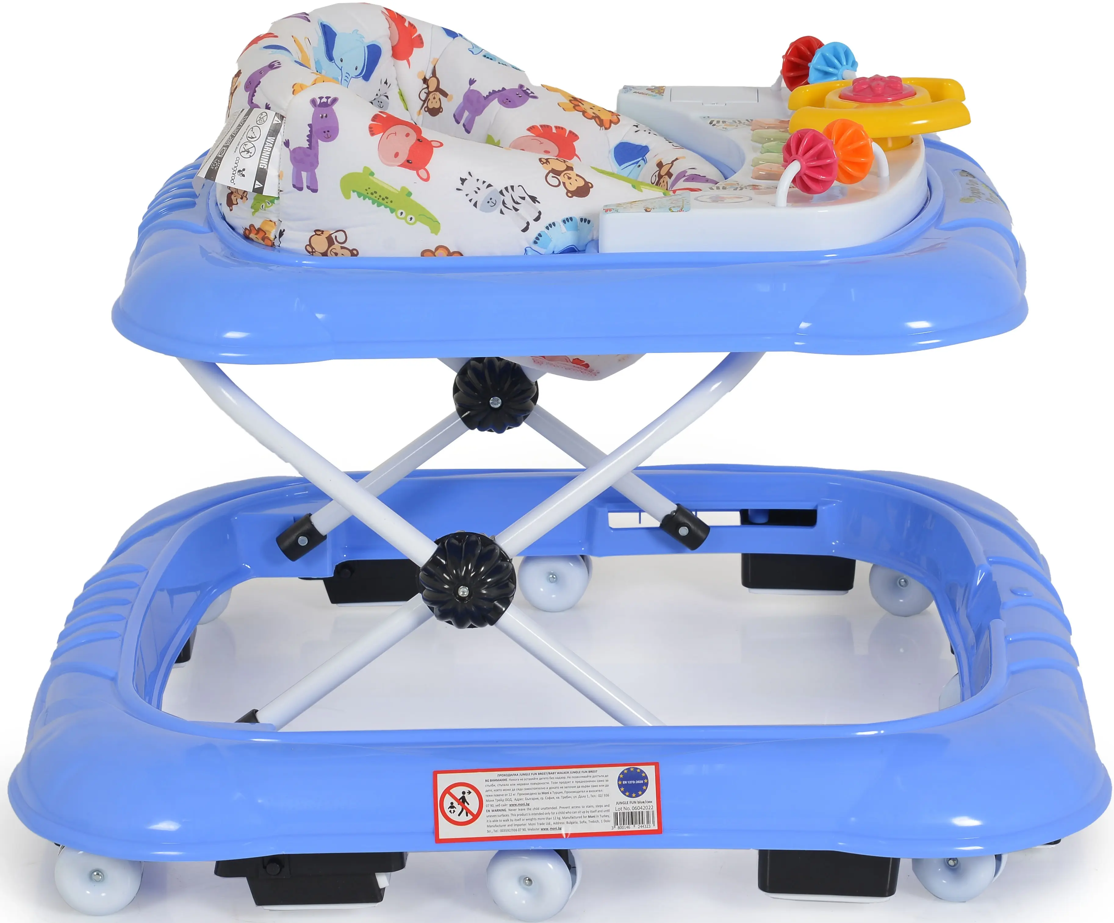 Ходунок Moni Jungle Fun (Blue) - 3