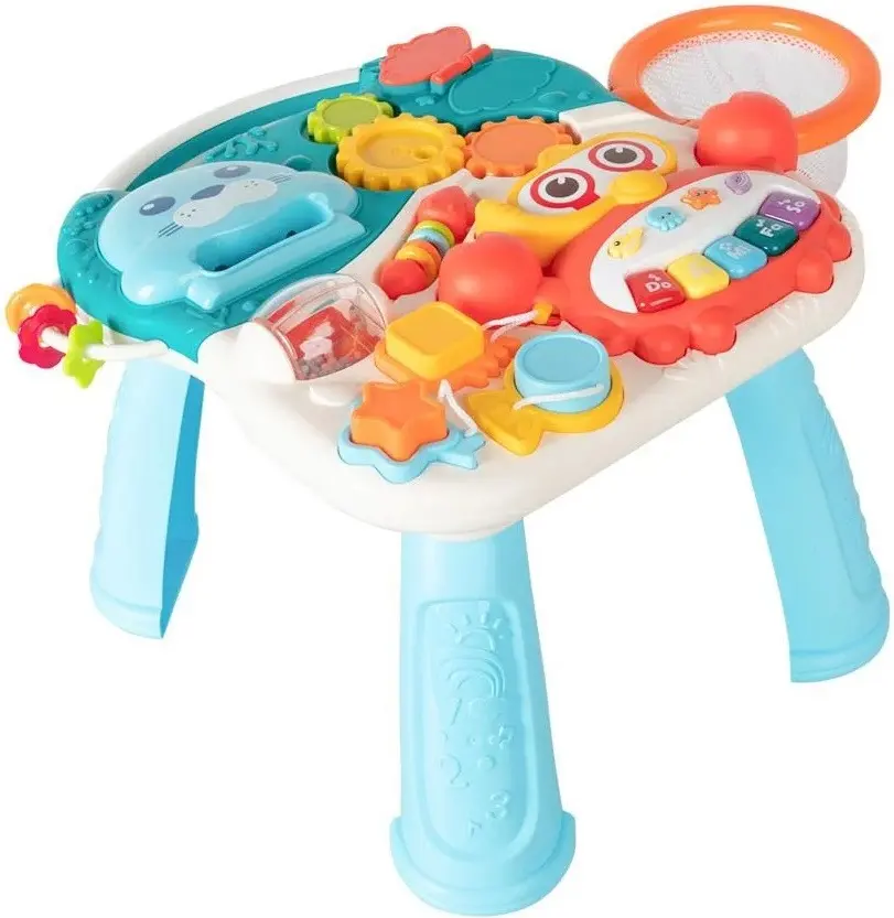 Ходунок интерактивный 3in1 Premaman Activity Cart (Blue) - 2