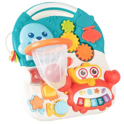 Ходунок интерактивный 3in1 Premaman Activity Cart (Blue) Thumb