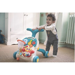 Ходунок интерактивный 3in1 Premaman Activity Cart (Blue) Thumb