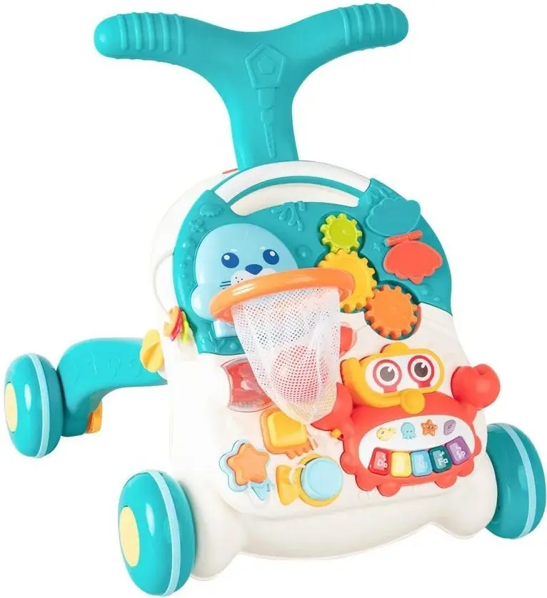 Ходунок интерактивный 3in1 Premaman Activity Cart (Blue)