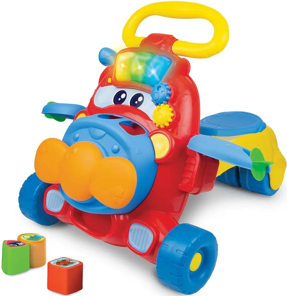 Ходунок 2в1 Smily Play 0875 (Red/Blue) - 4