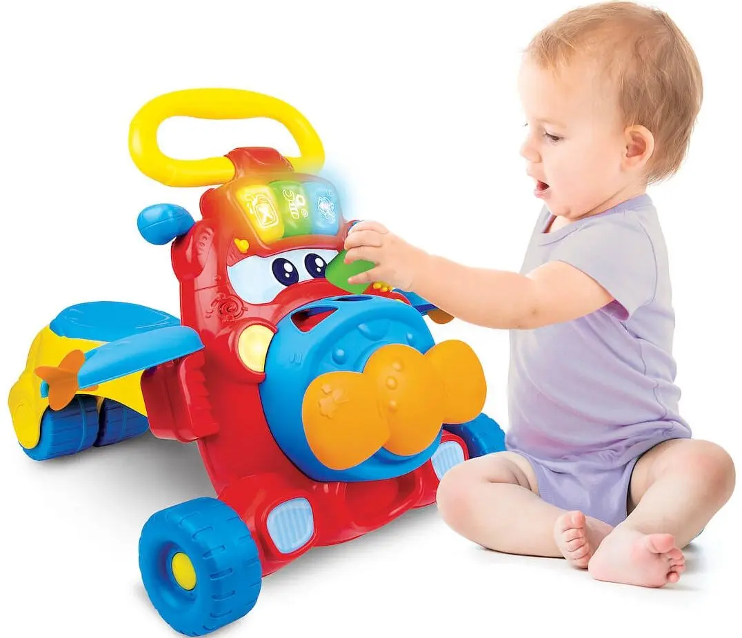 Ходунок 2в1 Smily Play 0875 (Red/Blue) - 8