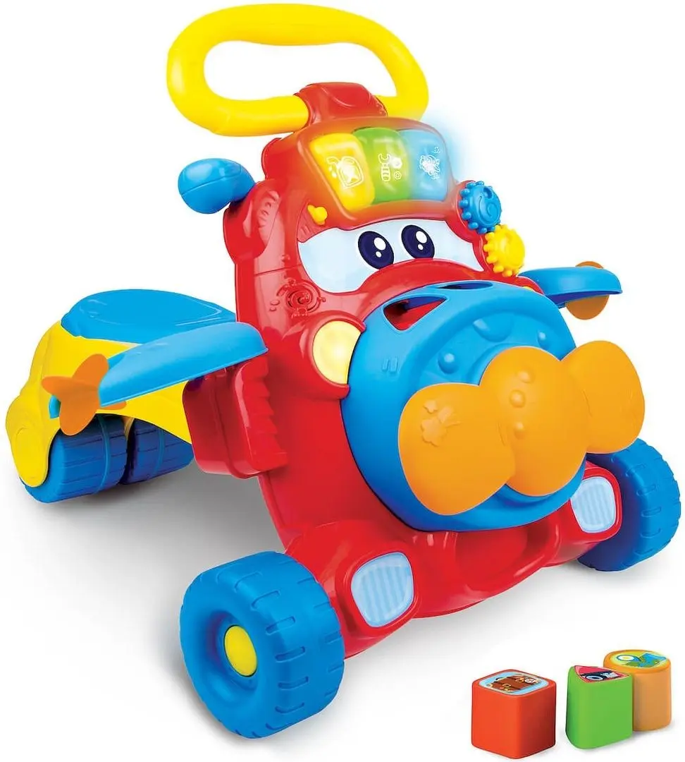 Ходунок 2в1 Smily Play 0875 (Red/Blue)