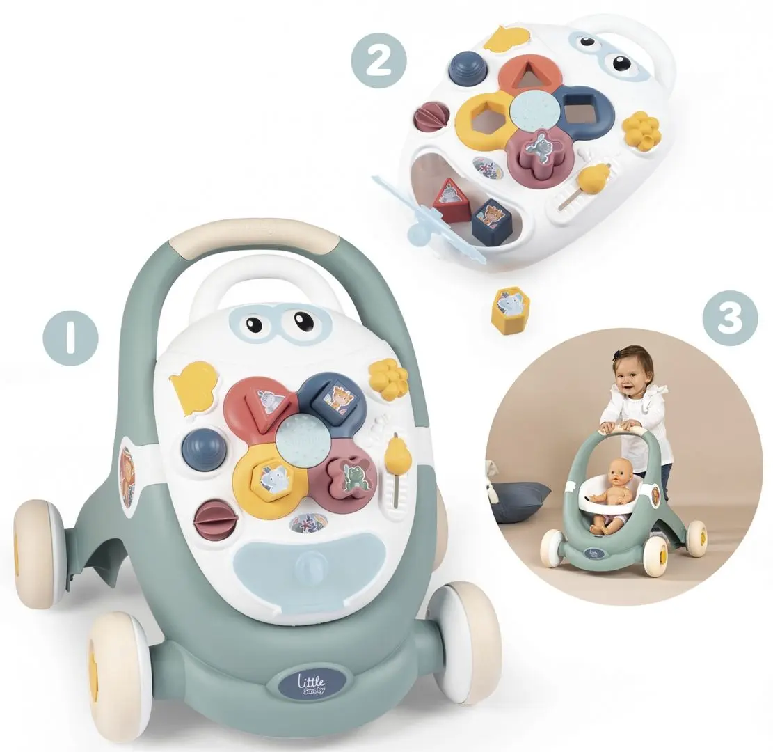 Premergator interactiv 3in1 Smoby Trotty Walker (Mint)