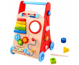 Premergato-impingator Tooky Toy Walker Pusher (Multicolor)