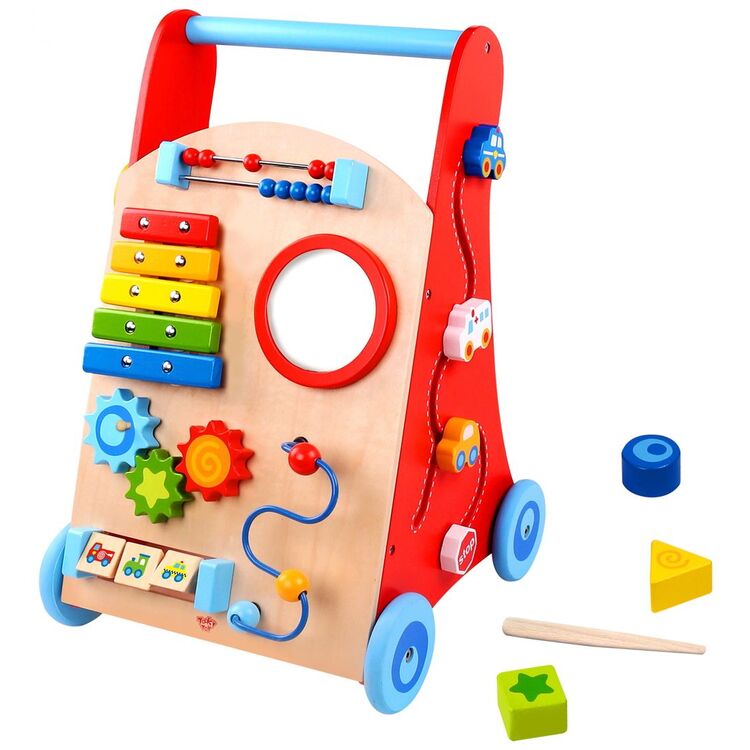 Premergato-impingator Tooky Toy Walker Pusher (Multicolor)