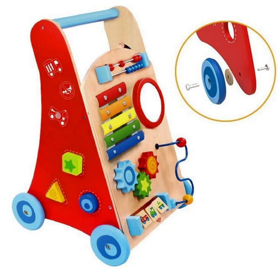 Premergato-impingator Tooky Toy Walker Pusher (Multicolor)