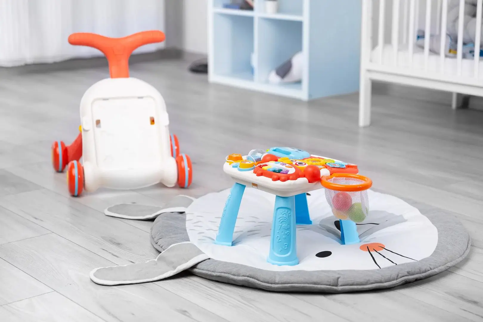 Ходунки интерактивные 2в1 Toyz Spark (Orange) - 12