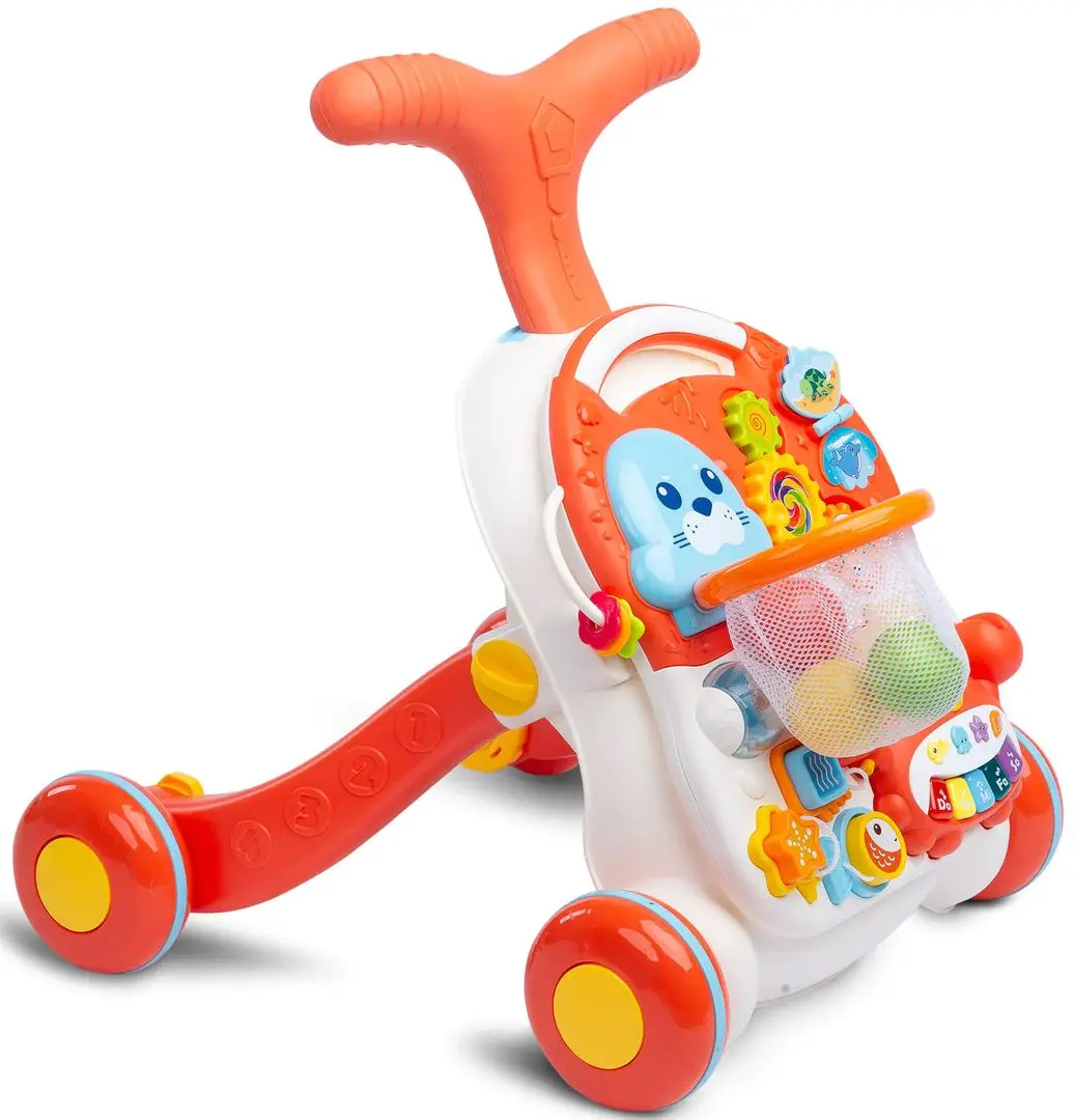 Ходунки интерактивные 2в1 Toyz Spark (Orange) - 3