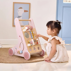 Ходунок-каталка Viga Toys PolarB 44259 (Pink) Thumb