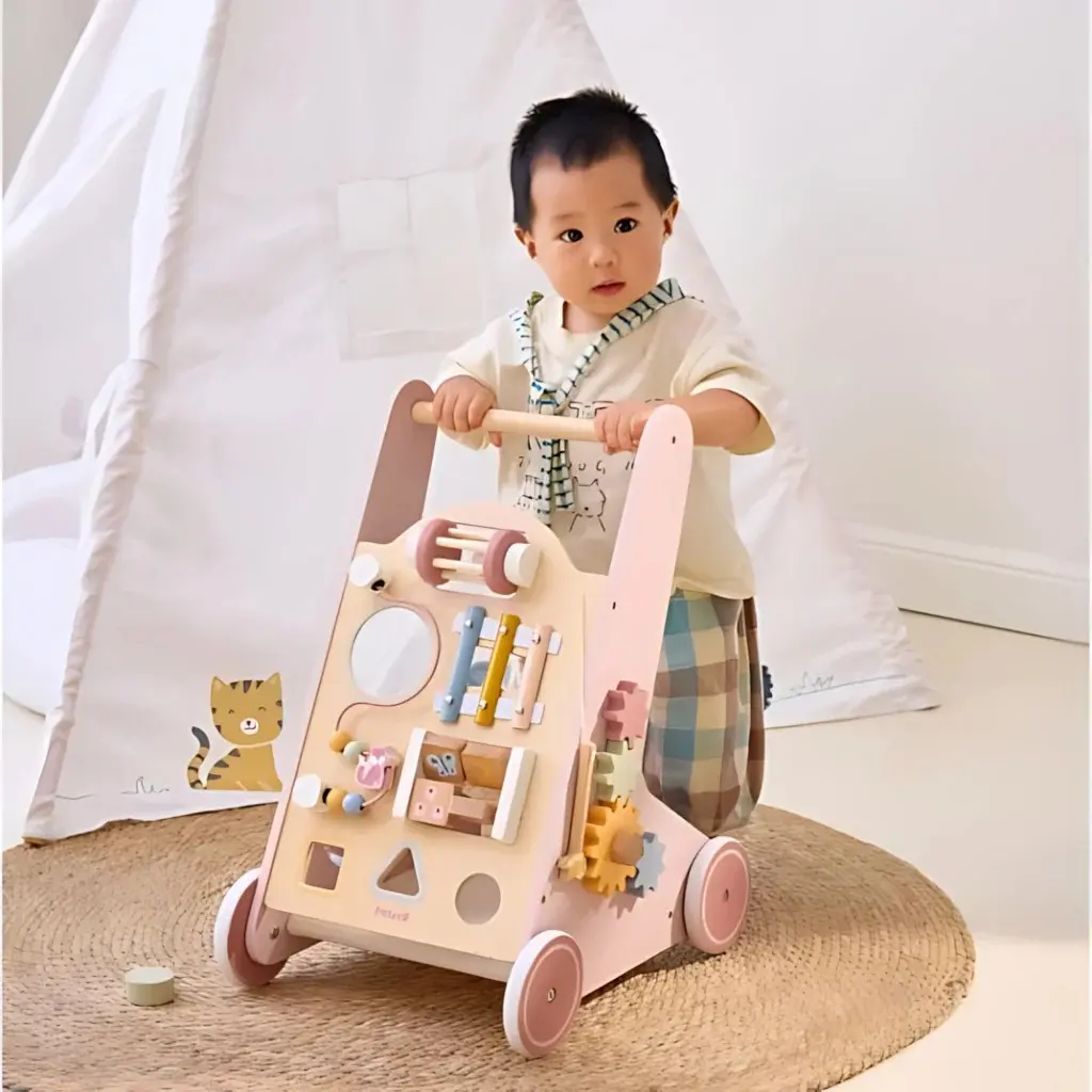 Ходунок-каталка Viga Toys PolarB 44259 (Pink)