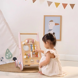 Ходунок-каталка Viga Toys PolarB 44259 (Pink) Thumb