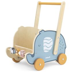 Premergator-impingator Viga Toys PolarB Doll Buggy Elephant 44031 (Blue) Thumb
