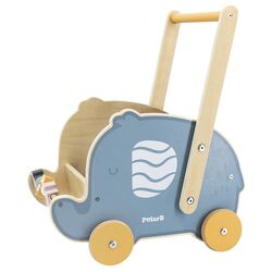 Premergator-impingator Viga Toys PolarB Doll Buggy Elephant 44031 (Blue)
