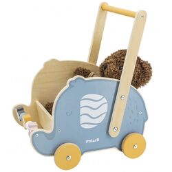 Premergator-impingator Viga Toys PolarB Elephant (Blue/Wood) Thumb