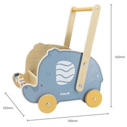 Premergator-impingator Viga Toys PolarB Elephant (Blue/Wood) Thumb