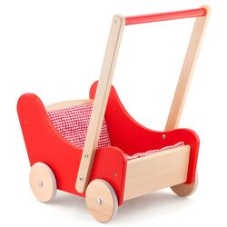 Ходунок-каталка 2в1 Viga 59215 (Red/Wood) Thumb