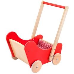 Ходунок-каталка 2в1 Viga 59215 (Red/Wood)