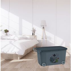 Ящик для игрушек BabyJem Art-816 (Indigo) Thumb