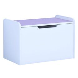 Lada depozitare pentru jucării BellaLuni Happy (White/Lavander)