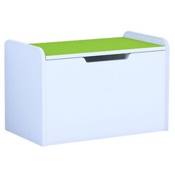 Lada depozitare pentru jucării BellaLuni Happy (White/Light Green)