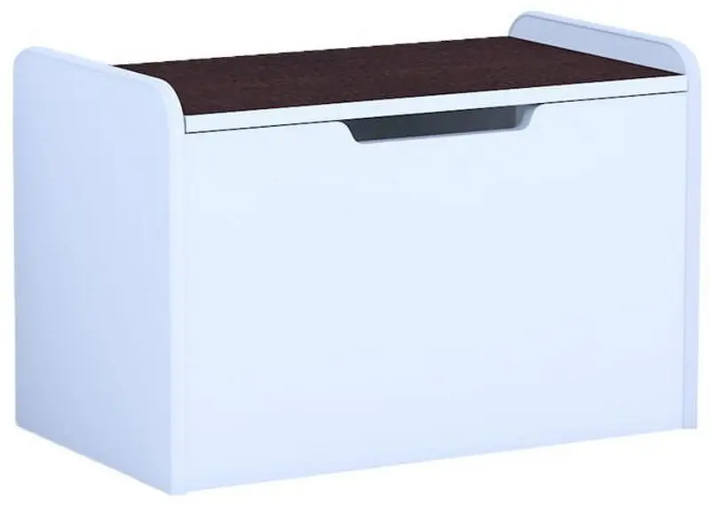 Lada depozitare pentru jucării BellaLuni Happy (White/Wenge)