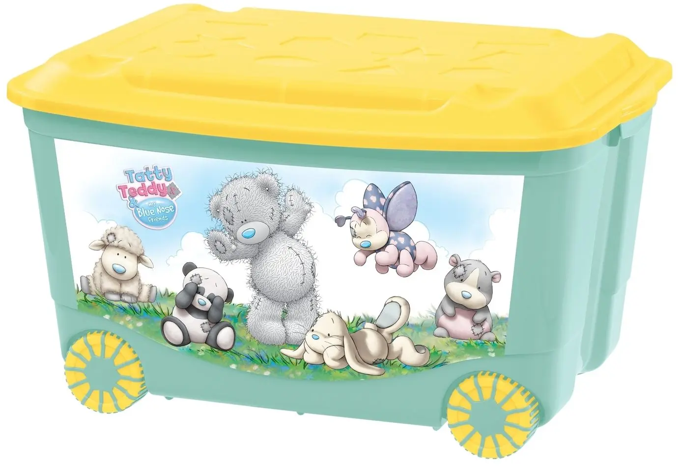 Ящик для игрушек Бытпласт Me To You (Green/Yellow)