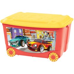 Cutie pentru jucarii Бытпласт Plastiska 45l (Red/Yellow)