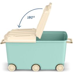 Cutie pentru jucarii Бытпласт Plastiska 66l (Pink/White) Thumb