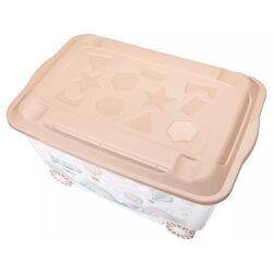 Ящик для игрушек Бытпласт Пластишка 45l (White/Beige) Thumb