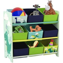 Organizator de jucării Chomik Dinozaur PHO3593 65x28x60 (Blue/Green) Thumb