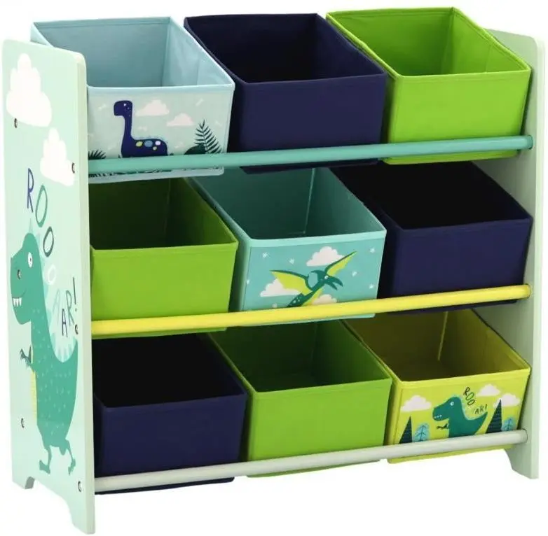 Organizator de jucării Chomik Dinozaur PHO3593 65x28x60 (Blue/Green)