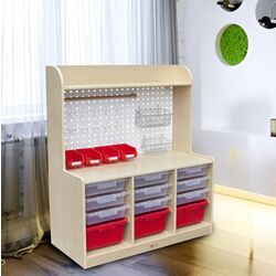 Organizator de jucarii Classic World CW54075 (Natural)