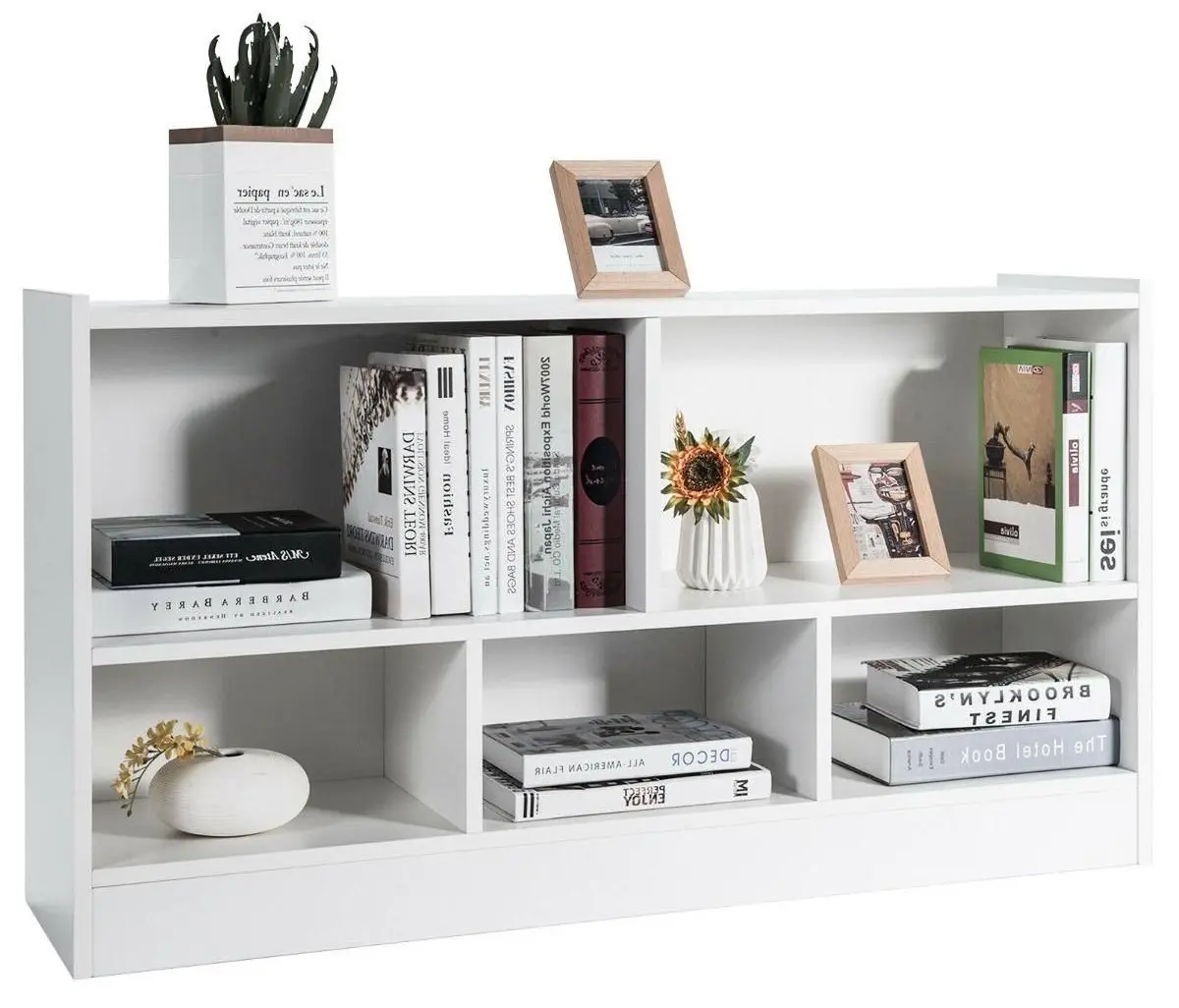 Etajera pentru depozitare jucarii Costway CB10297WH (White)