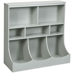 Organizator pentru jucării Costway HW64191GR (Grey) Thumb