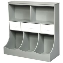 Organizator pentru jucării Costway HW64191GR (Grey)